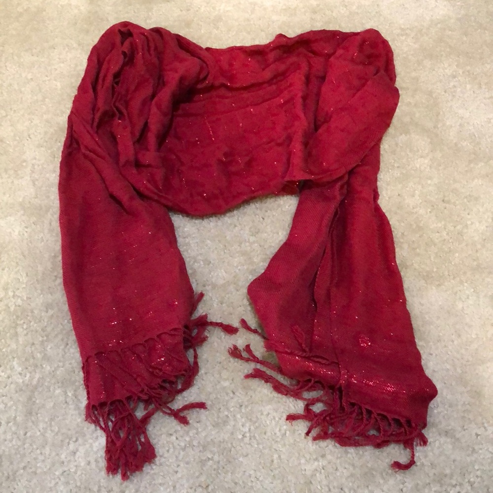 Red scarf